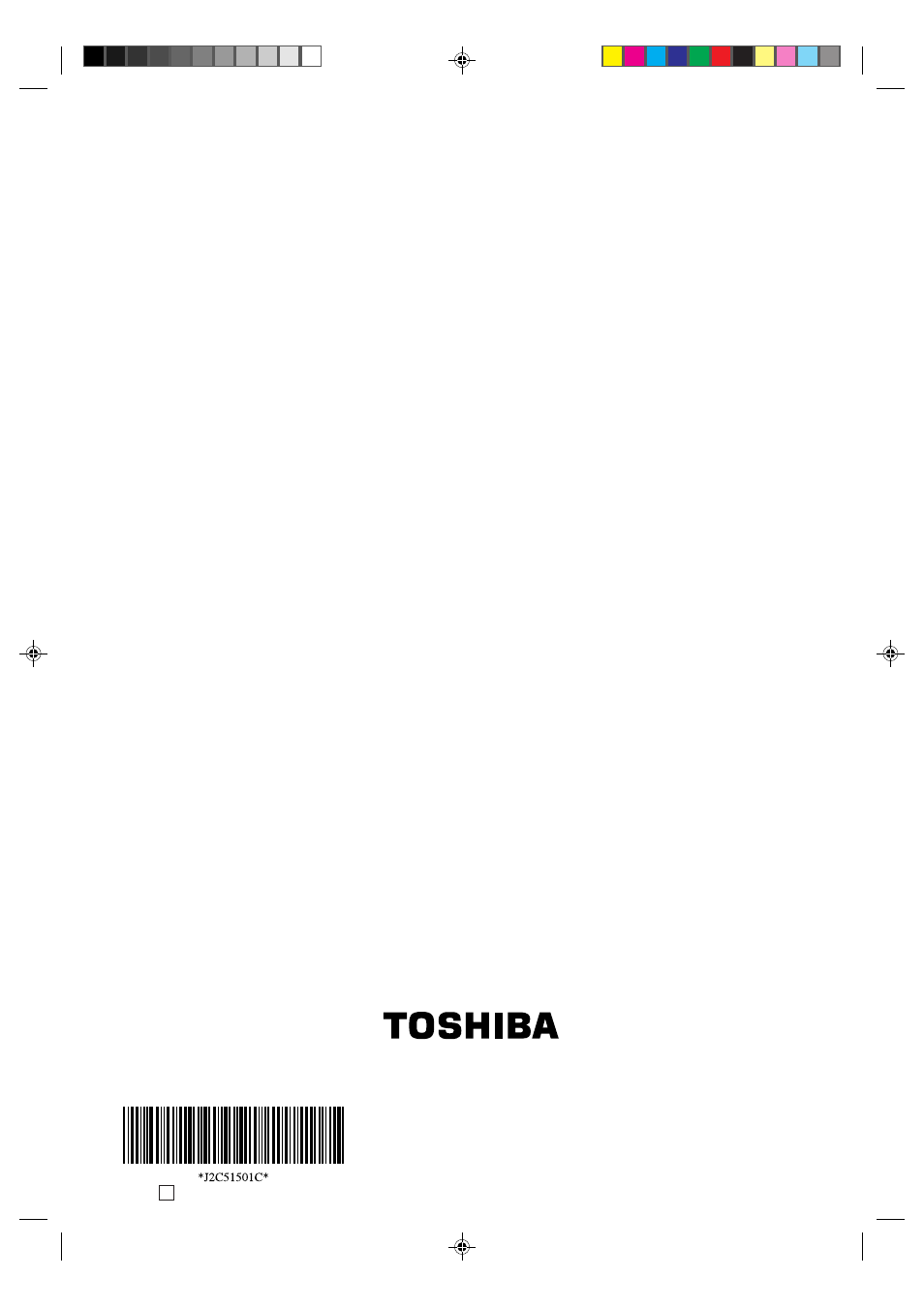 Back cover | Toshiba SD-V291 User Manual | Page 72 / 72