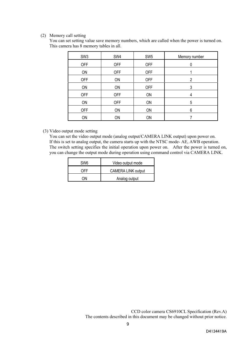 Toshiba CS6910CL User Manual | Page 11 / 24