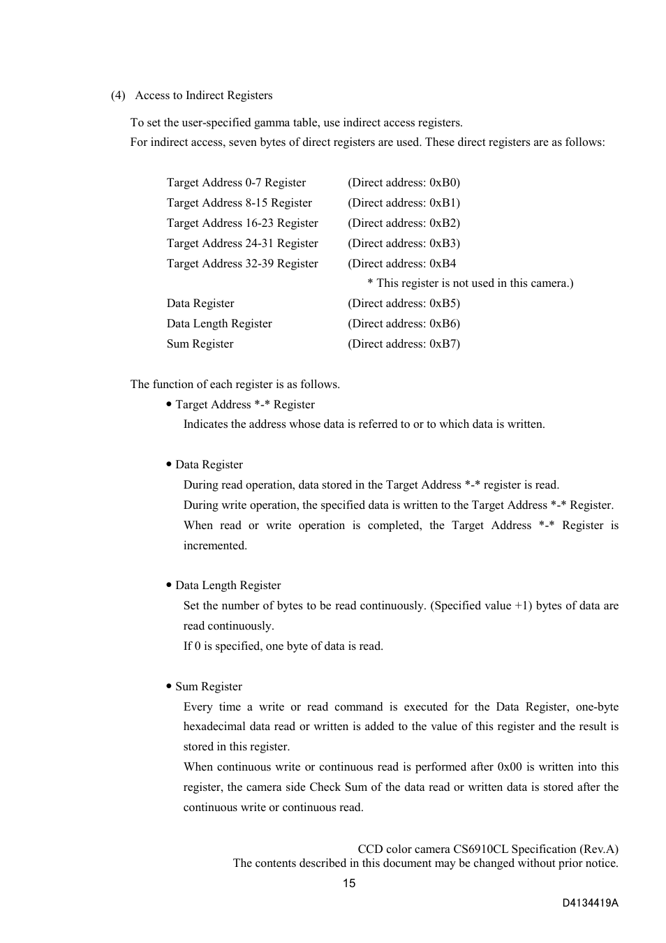 Toshiba CS6910CL User Manual | Page 17 / 24