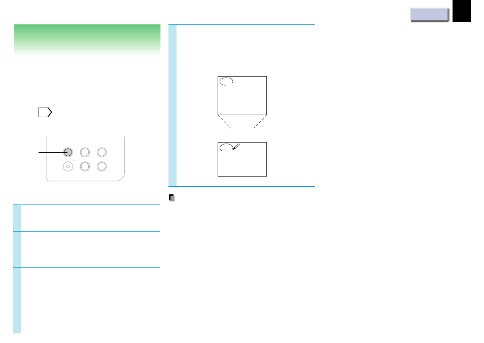 Overlaying projection | Toshiba TLP 451 User Manual | Page 39 / 54