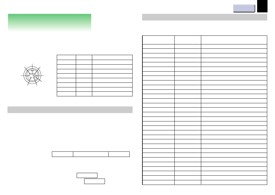 Adjustments with rs-232c | Toshiba TLP 451 User Manual | Page 49 / 54