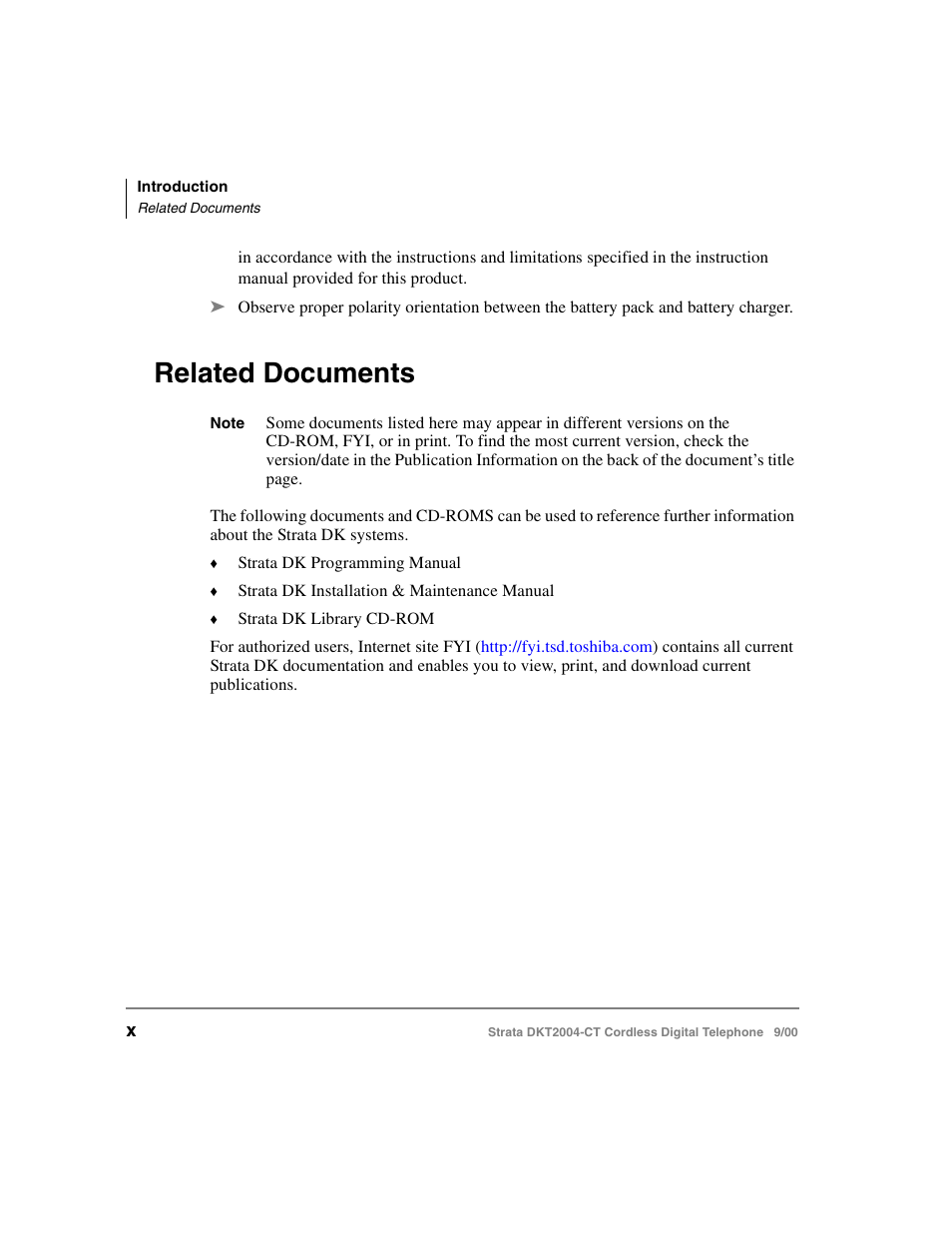 Related documents | Toshiba DKT2004-CT User Manual | Page 12 / 111