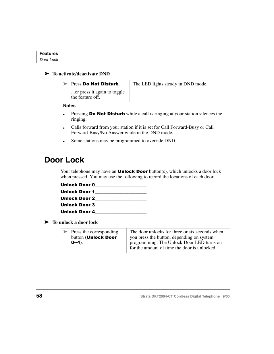 Door lock | Toshiba DKT2004-CT User Manual | Page 70 / 111