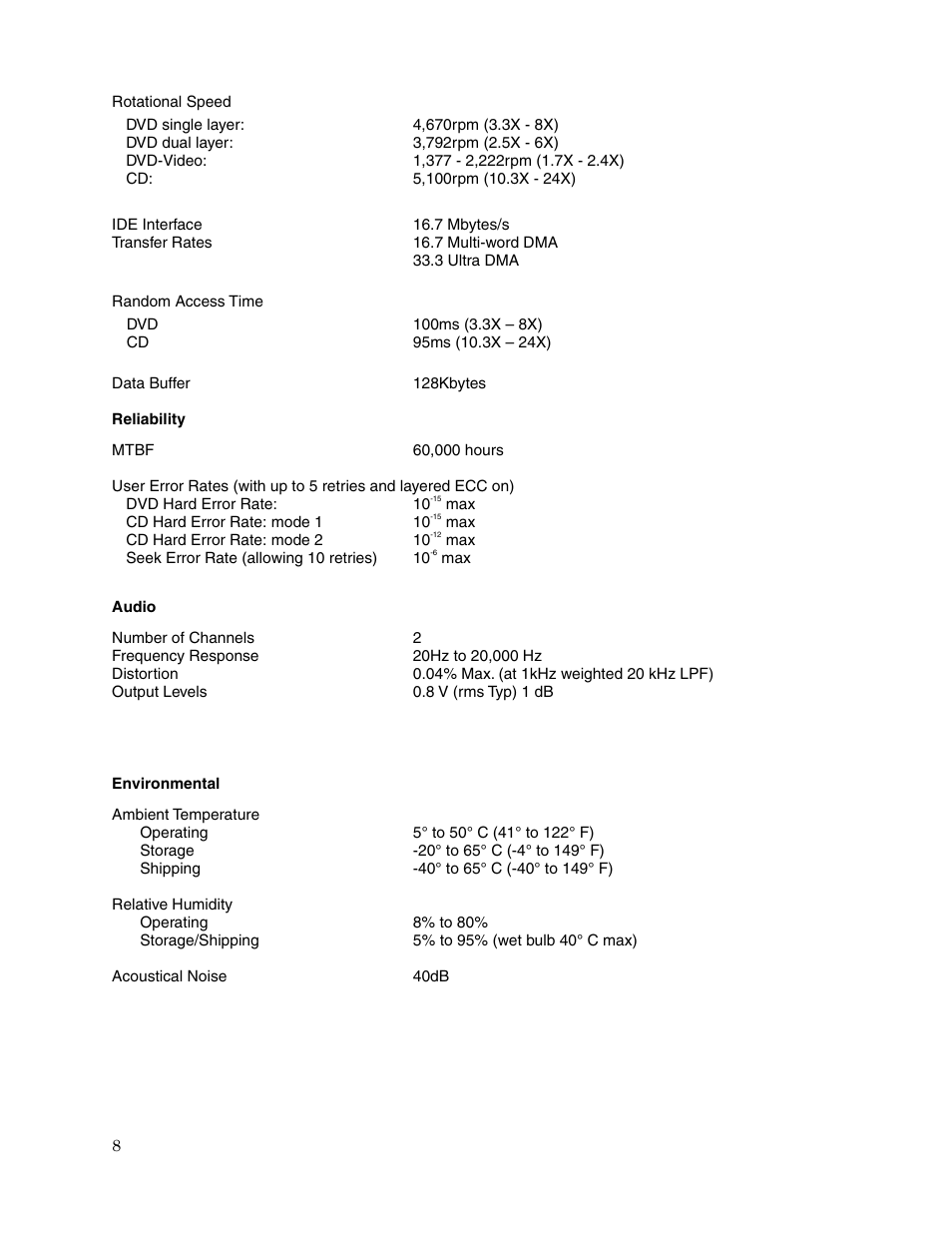 Toshiba SD-C2502 User Manual | Page 10 / 12