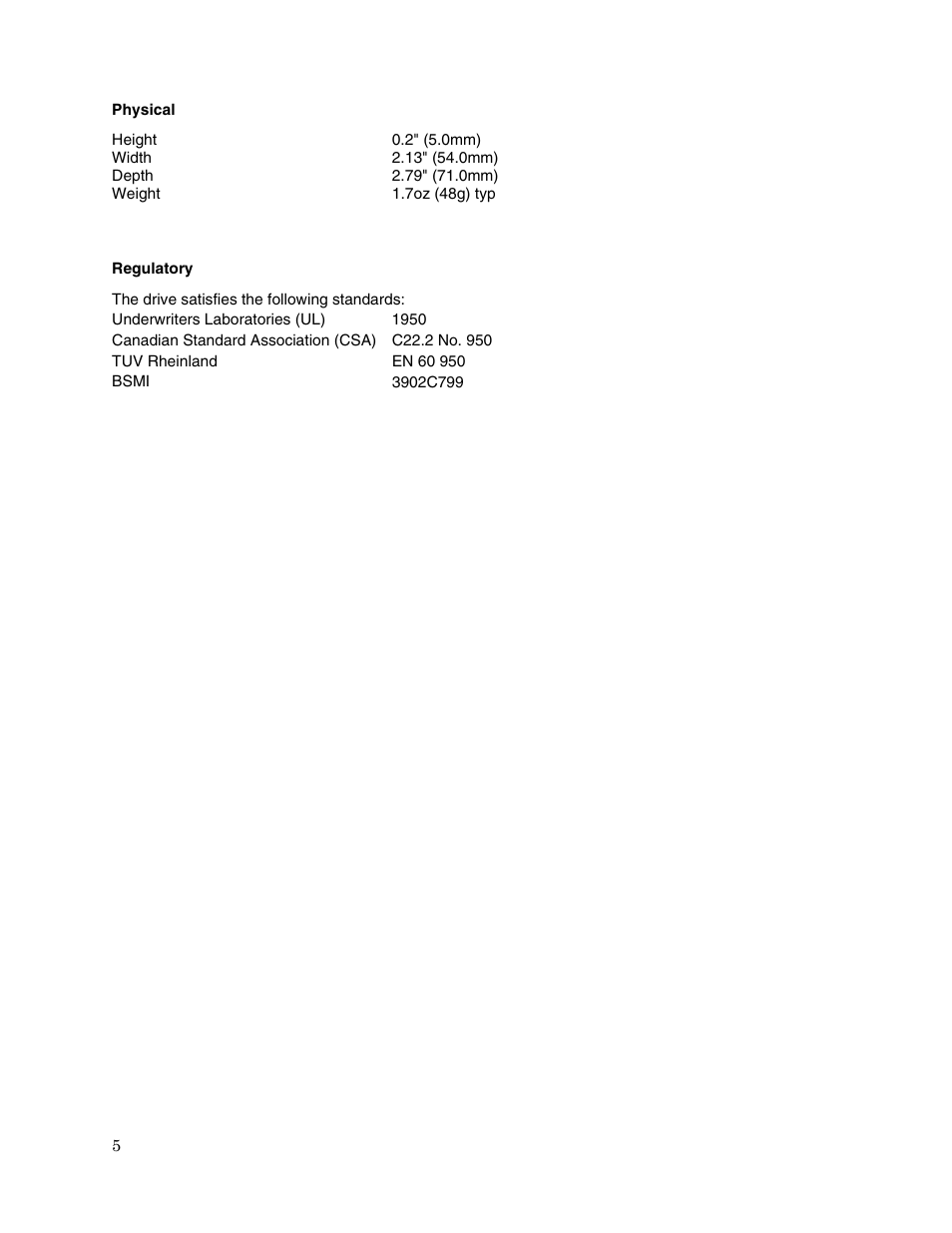 Toshiba MK2008GAL User Manual | Page 7 / 9