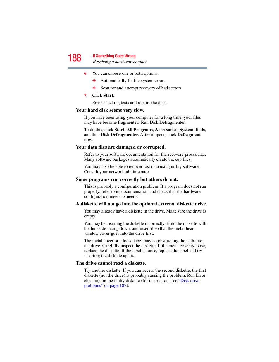Toshiba A200 User Manual | Page 188 / 244