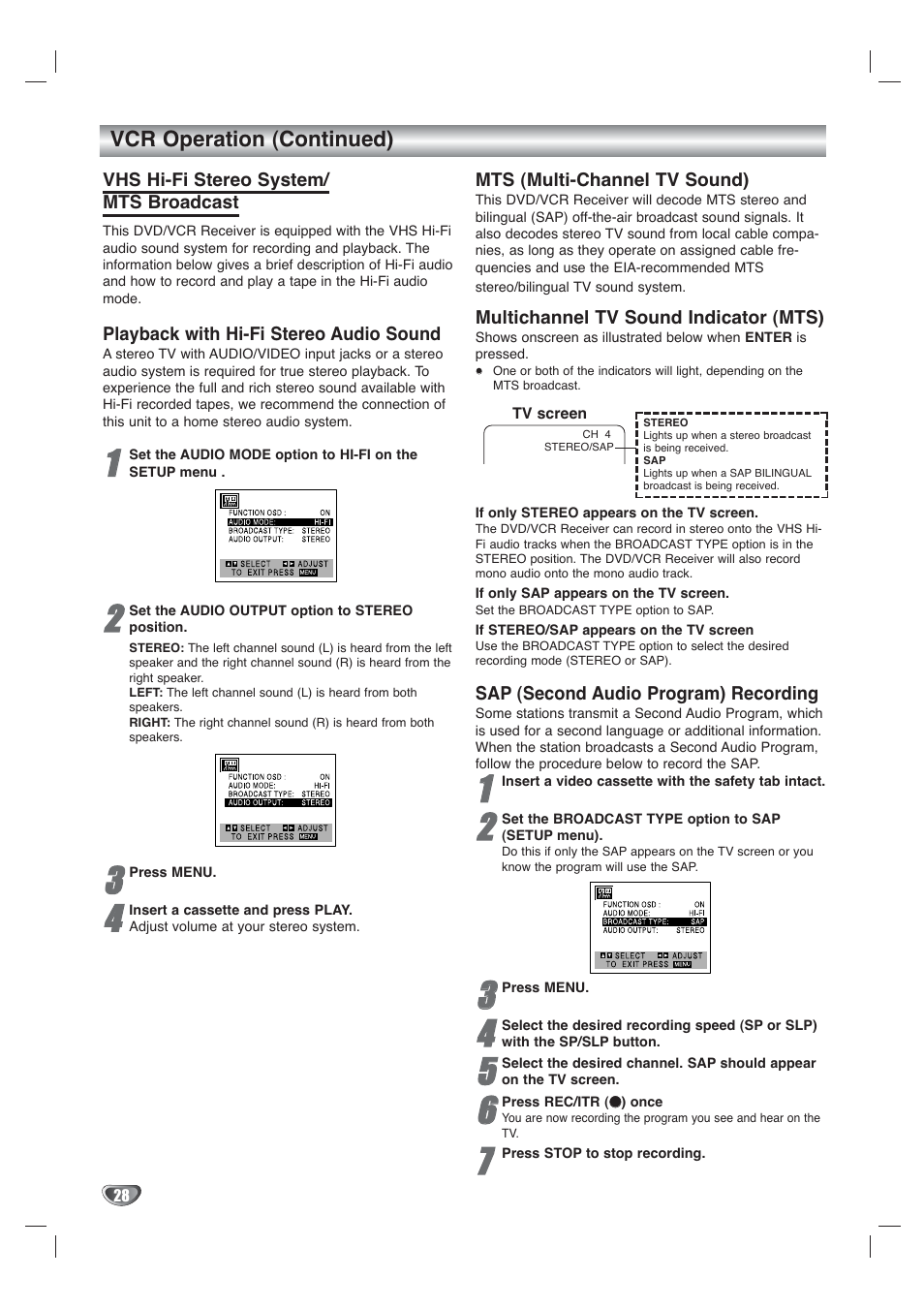 Toshiba SD-V65HTSU User Manual | Page 28 / 50