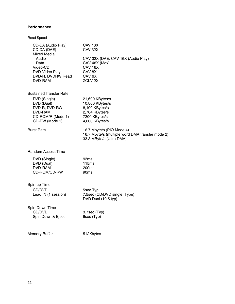 Toshiba SD-M1912 User Manual | Page 13 / 17