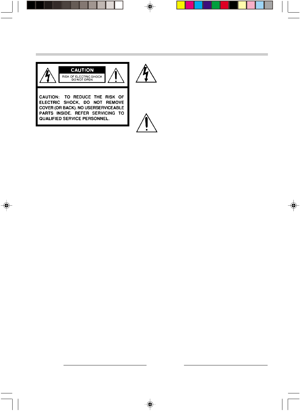 Safety precautions | Toshiba W-622 User Manual | Page 2 / 33