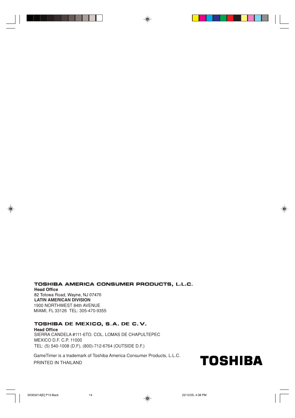 Toshiba 20AS26 User Manual | Page 14 / 28