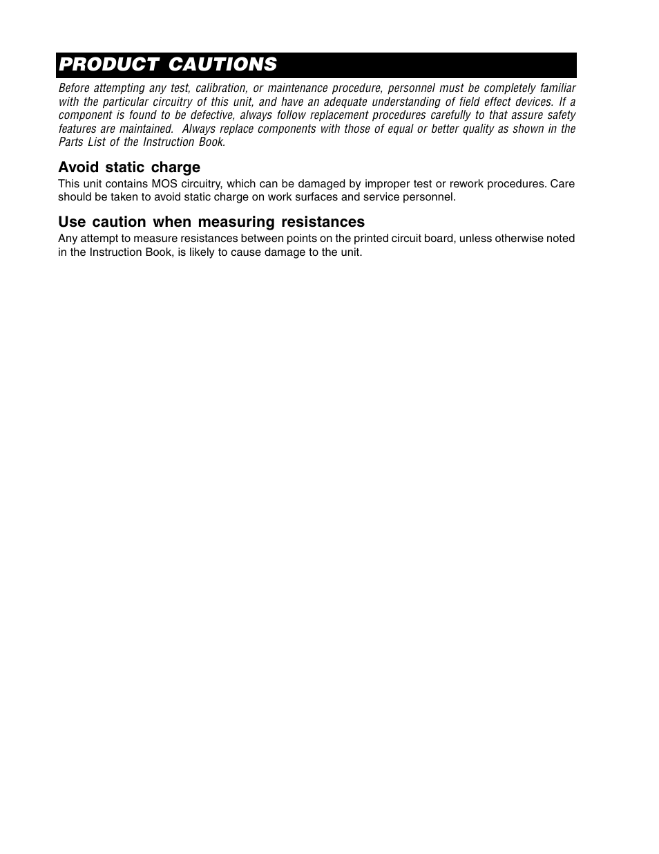 Product cautions | Toshiba M-2001 Series User Manual | Page 5 / 26