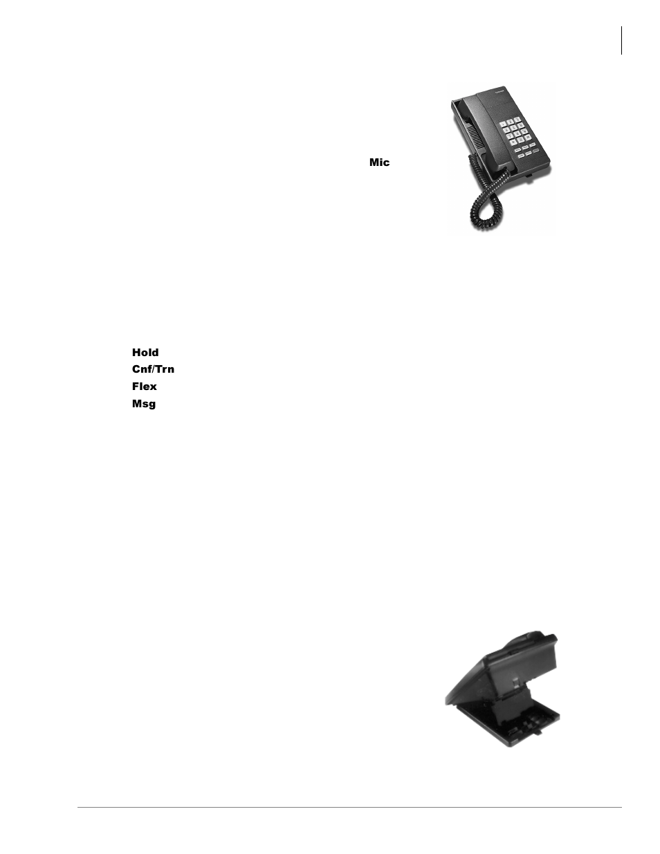 Dkt3001, Tilt stands, Dkt3001 tilt stands | Toshiba Strata CTX100 User Manual | Page 43 / 100