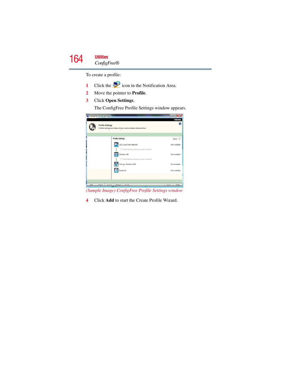 Toshiba SATELLITE M300 User Manual | Page 164 / 232