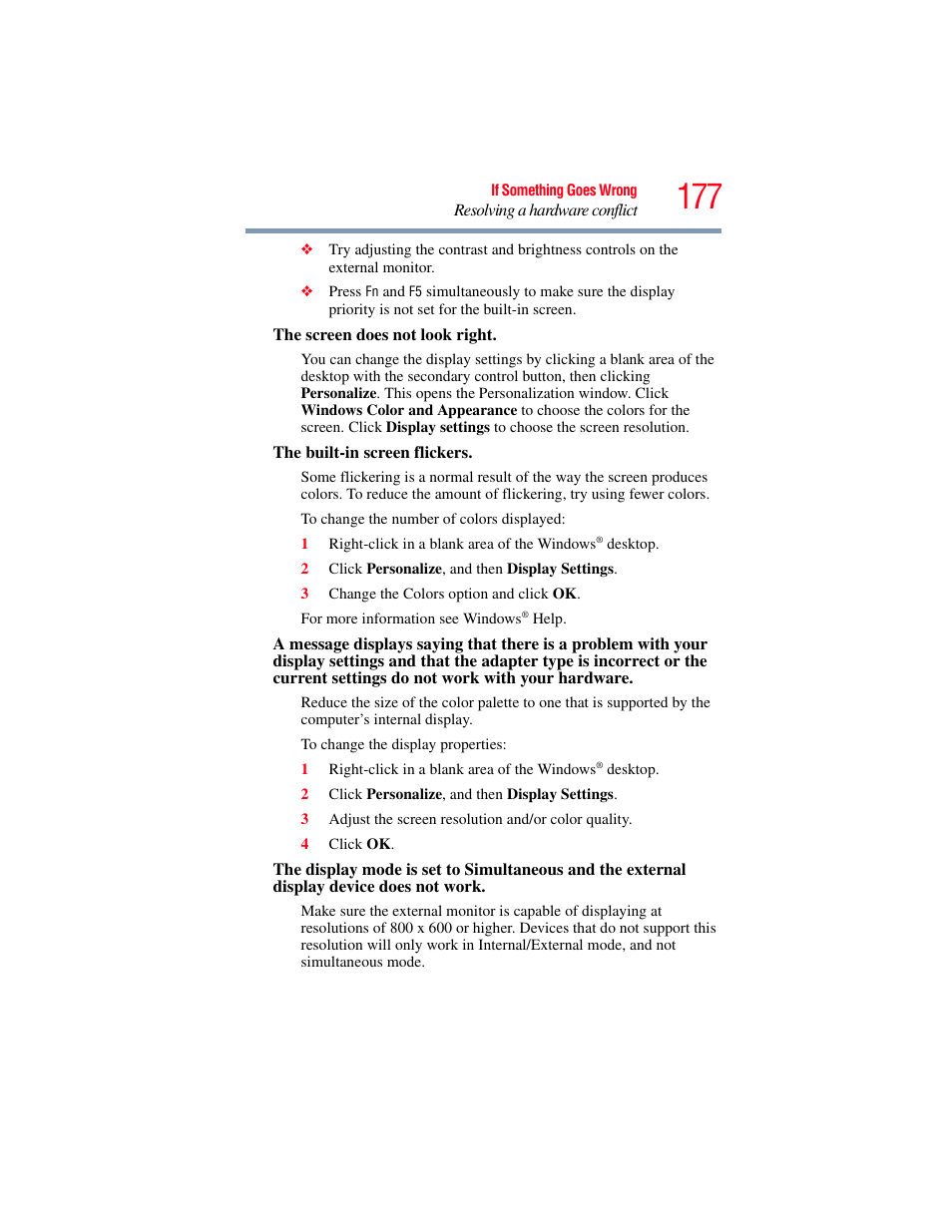 Toshiba SATELLITE M300 User Manual | Page 177 / 232