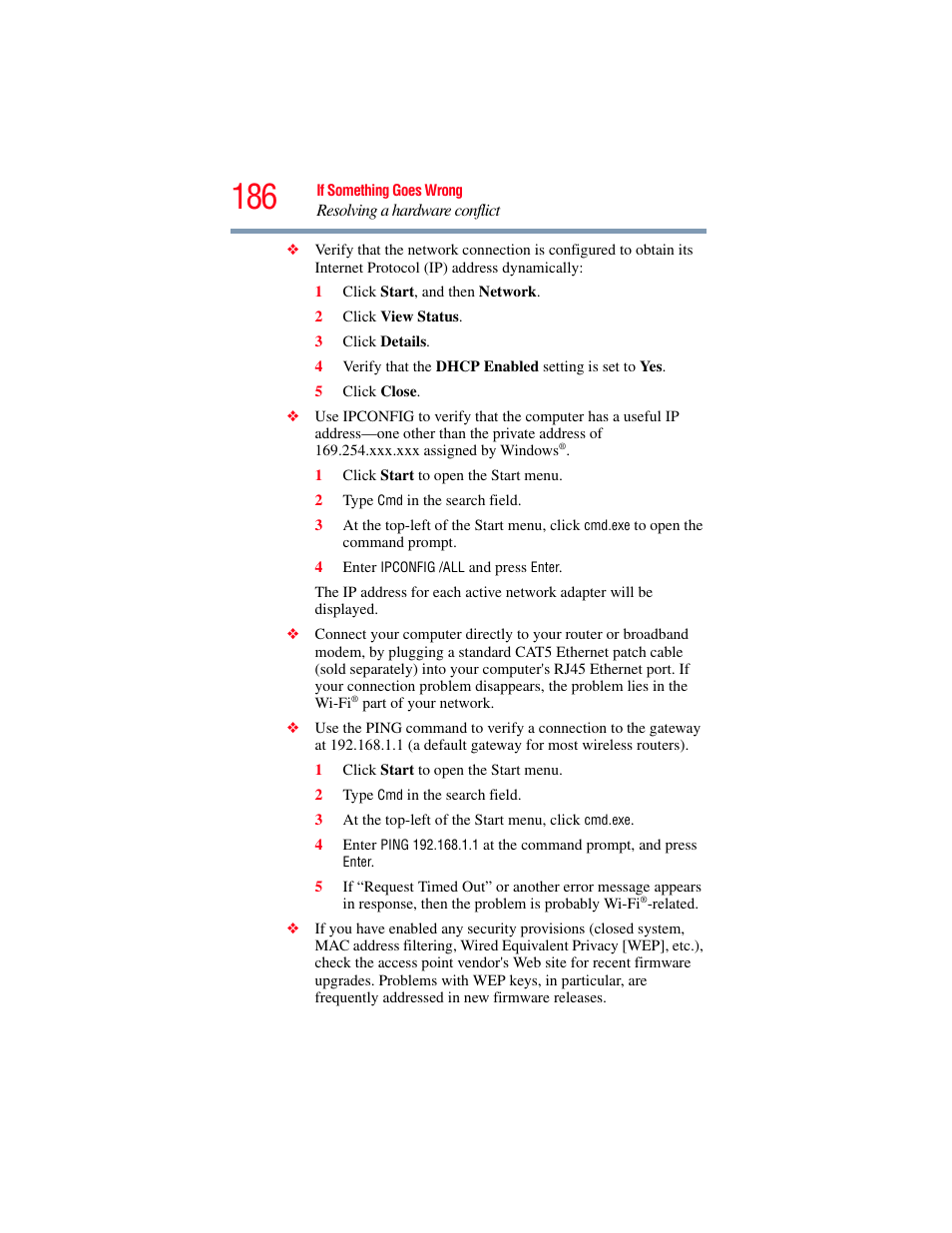 Toshiba SATELLITE M300 User Manual | Page 186 / 232