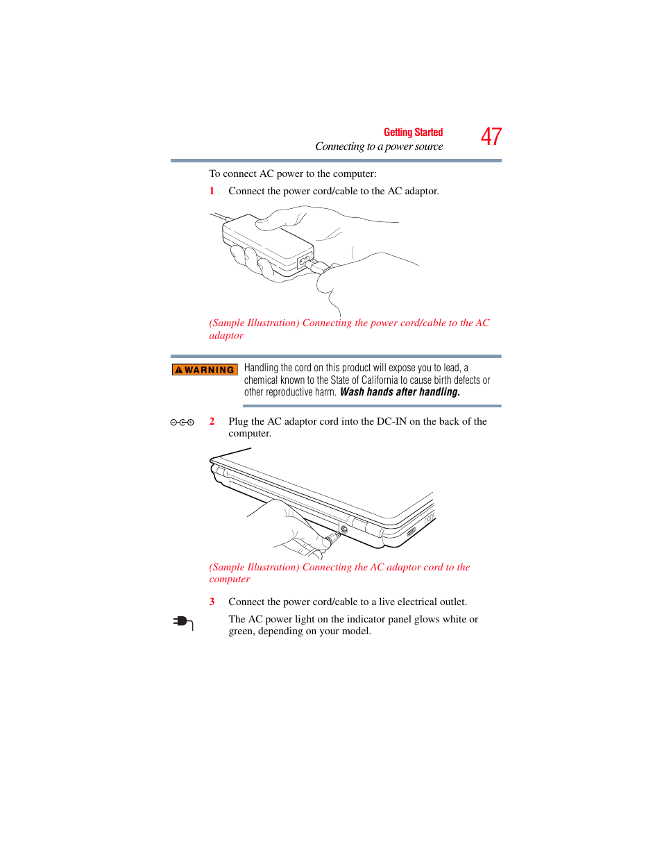 Toshiba SATELLITE M300 User Manual | Page 47 / 232