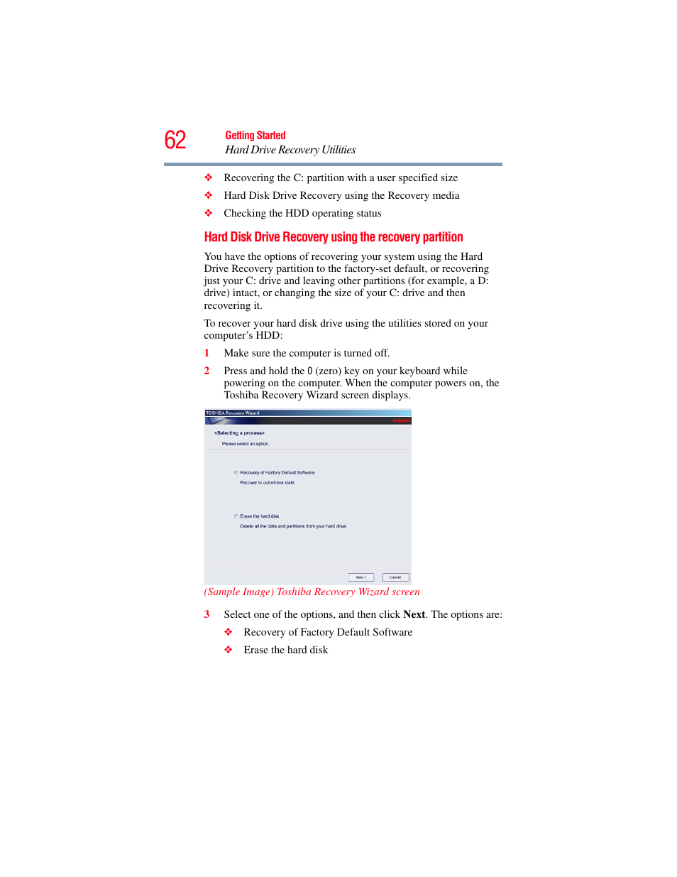 Toshiba SATELLITE M300 User Manual | Page 62 / 232