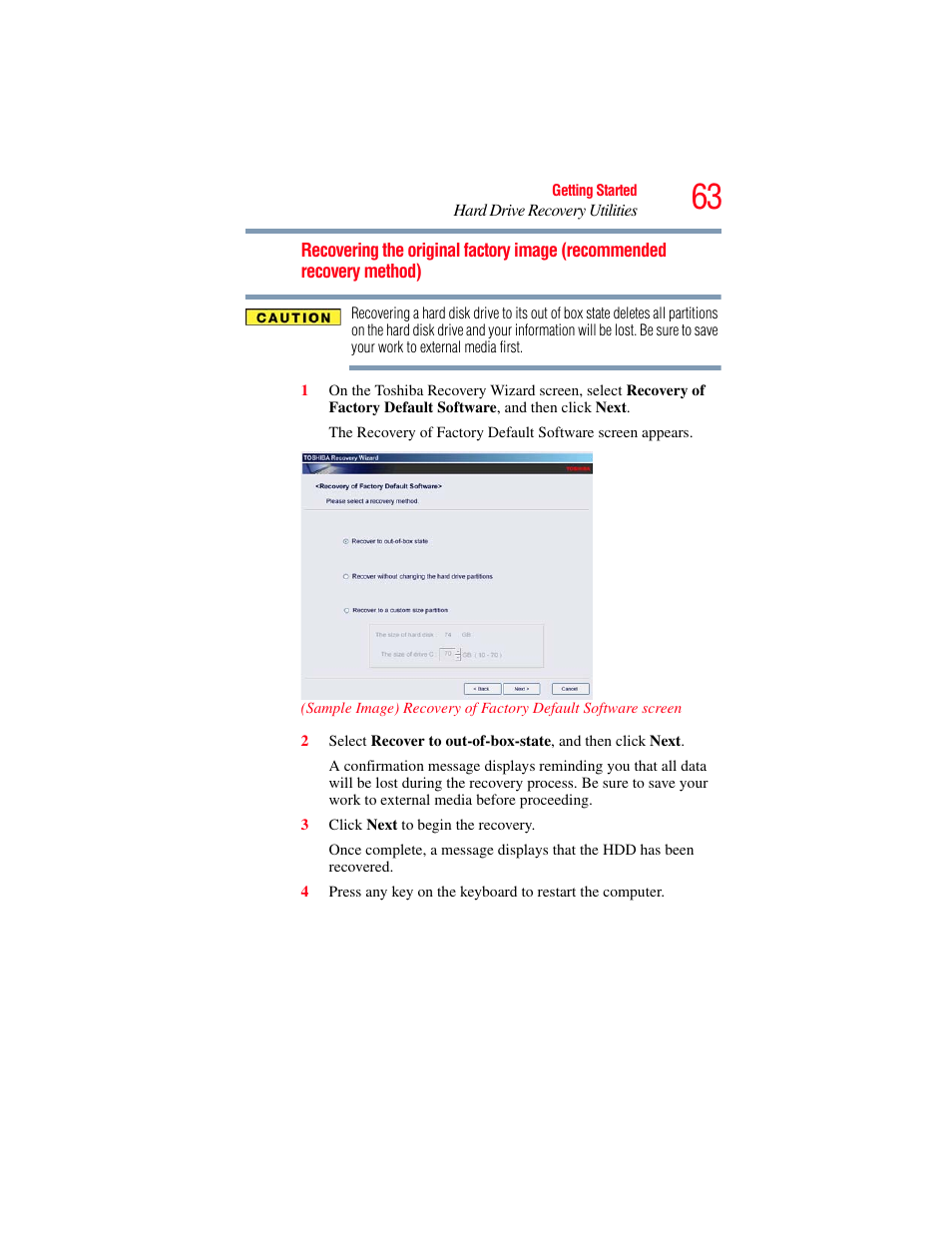 Toshiba SATELLITE M300 User Manual | Page 63 / 232