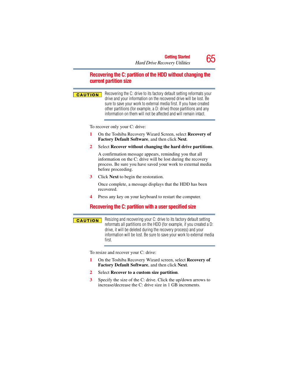 Toshiba SATELLITE M300 User Manual | Page 65 / 232