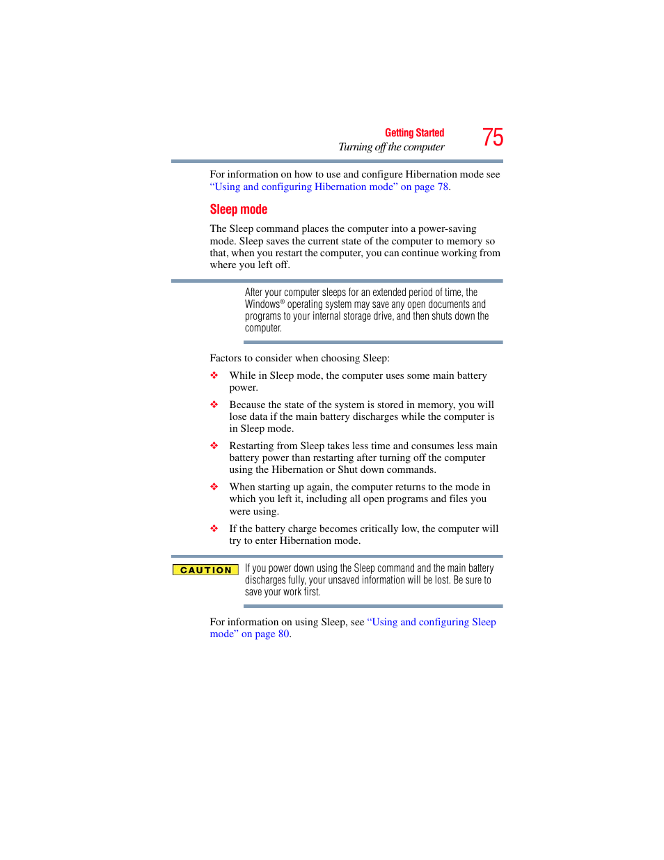 Toshiba SATELLITE M300 User Manual | Page 75 / 232