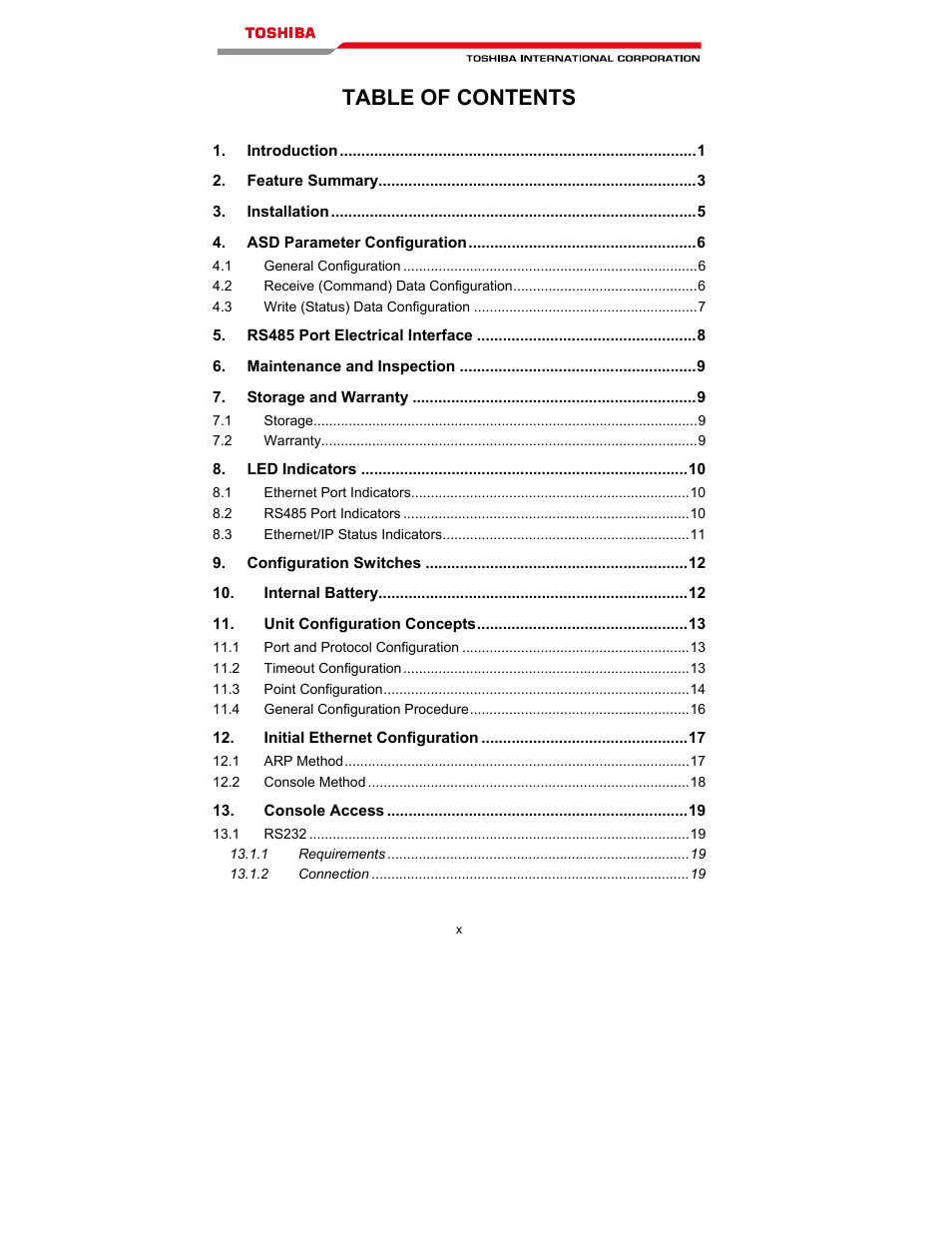 Toshiba T300MVi User Manual | Page 11 / 69