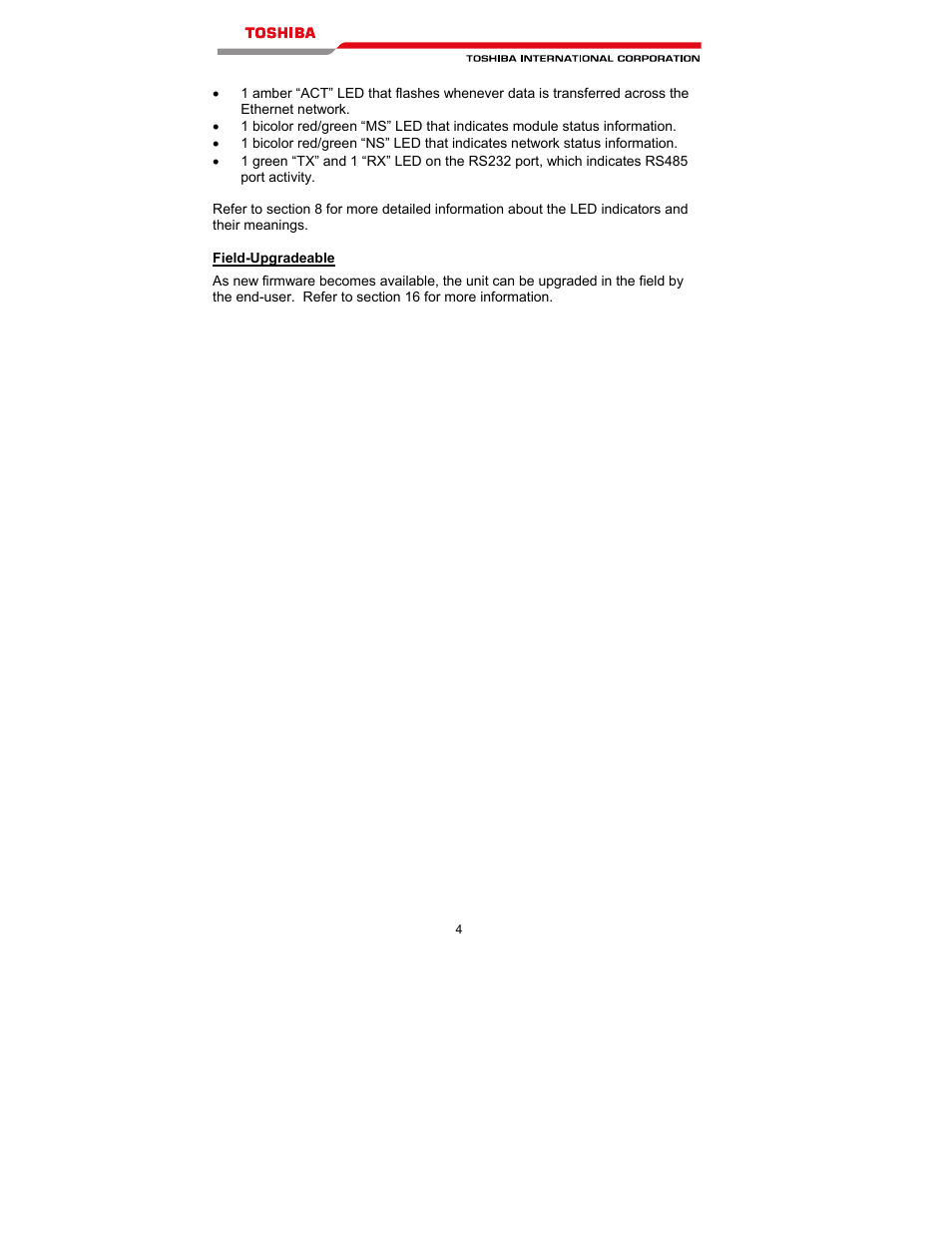 Toshiba T300MVi User Manual | Page 17 / 69