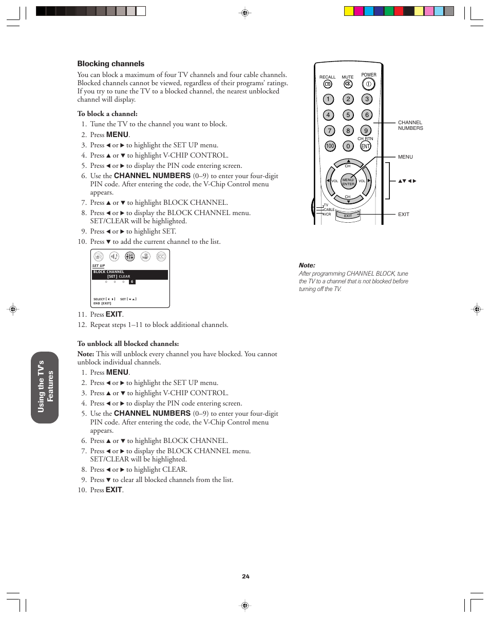 Toshiba 36A13 User Manual | Page 24 / 35