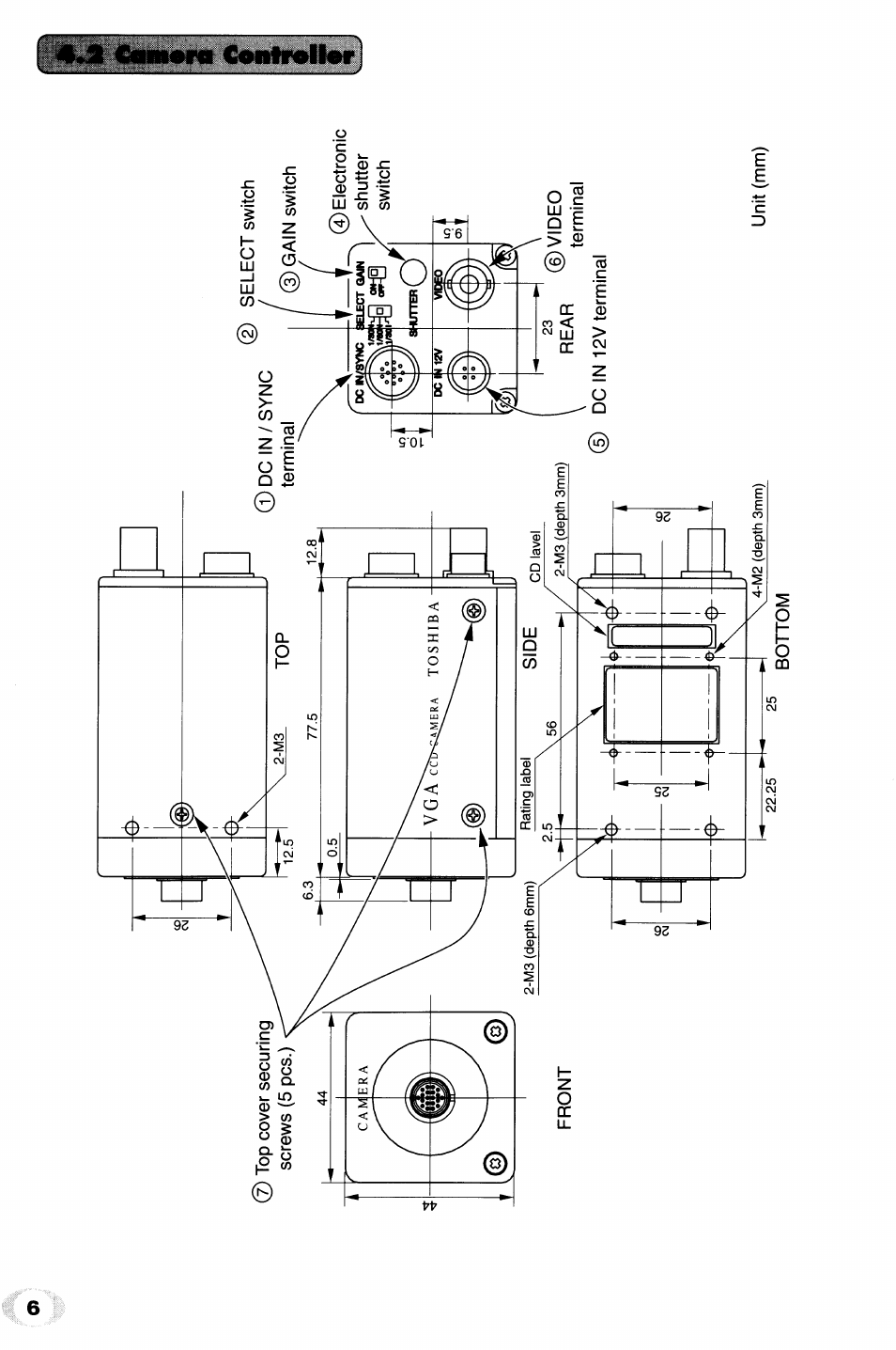 Toshiba IK-542XD User Manual | Page 6 / 24