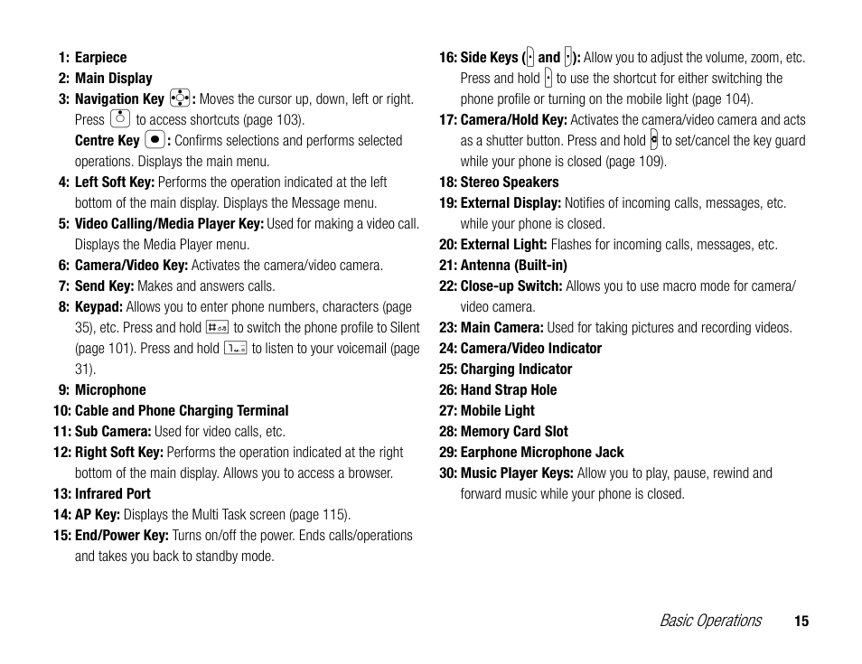 Toshiba TX80 User Manual | Page 15 / 145
