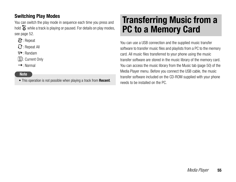 Toshiba TX80 User Manual | Page 55 / 145