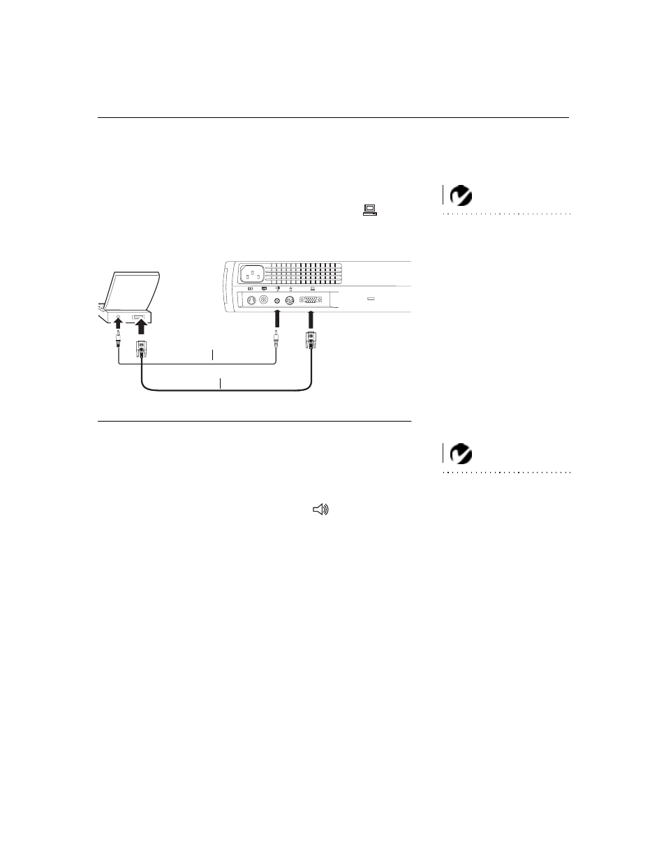 Heading2 - connecting a computer, Connecting a computer | Toshiba TDP-B1 User Manual | Page 14 / 55