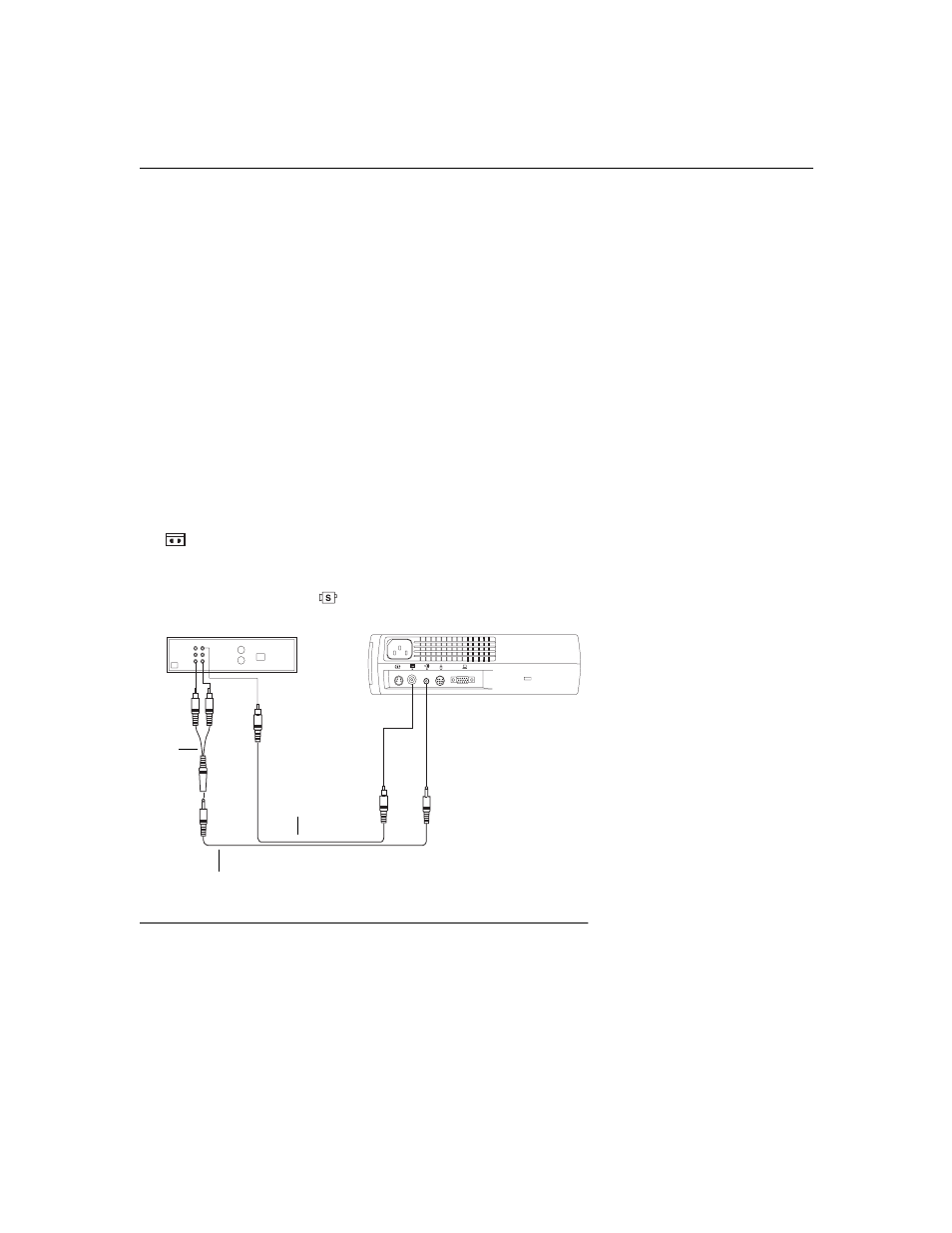 Heading2 - connecting a video player, Connecting a video player | Toshiba TDP-B1 User Manual | Page 16 / 55