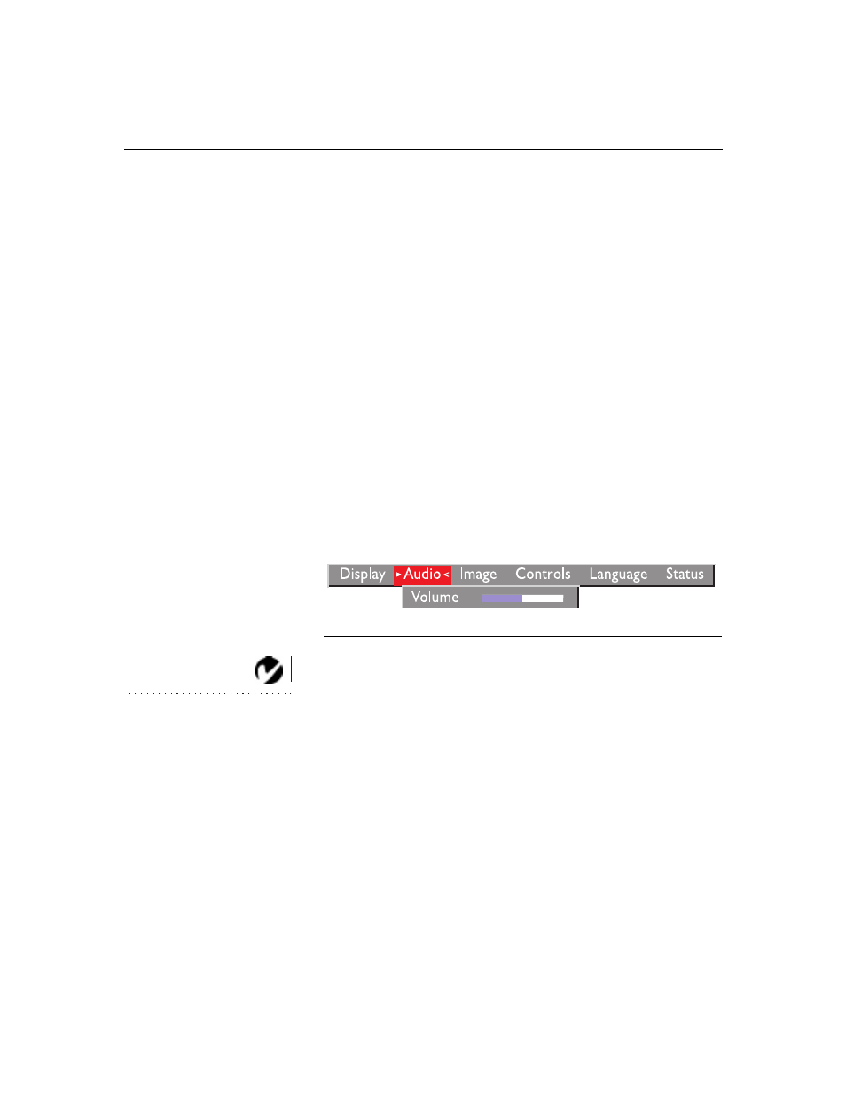 Heading2 - audio menu, Audio menu | Toshiba TDP-B1 User Manual | Page 27 / 55