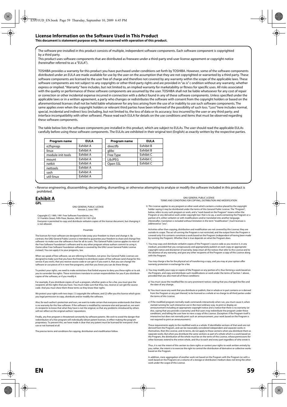 59 en, Exhibit a | Toshiba Blu-Ray Disc Player BDX2000KU User Manual | Page 59 / 64