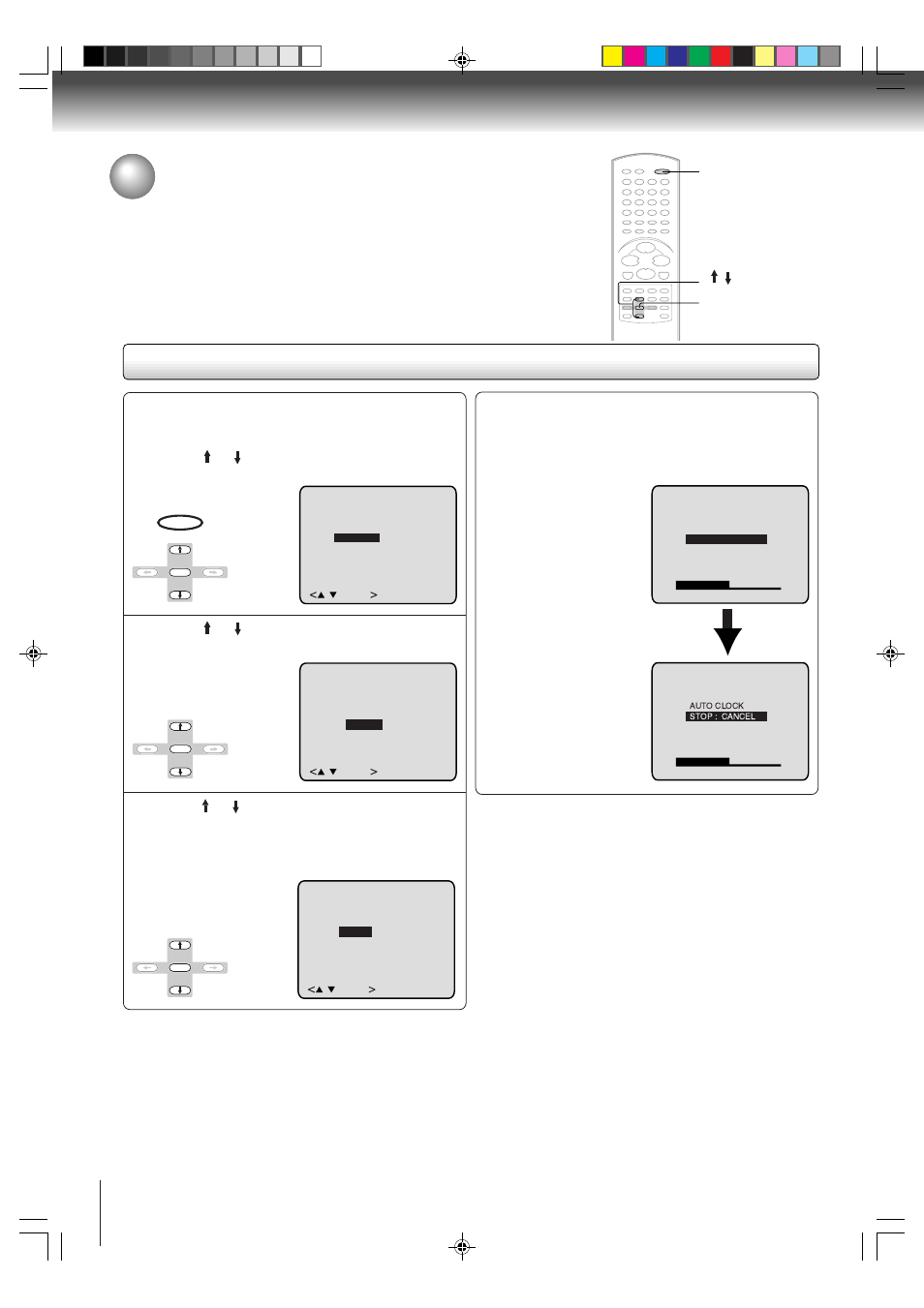 Starting setup | Toshiba MW20FP3 User Manual | Page 18 / 64