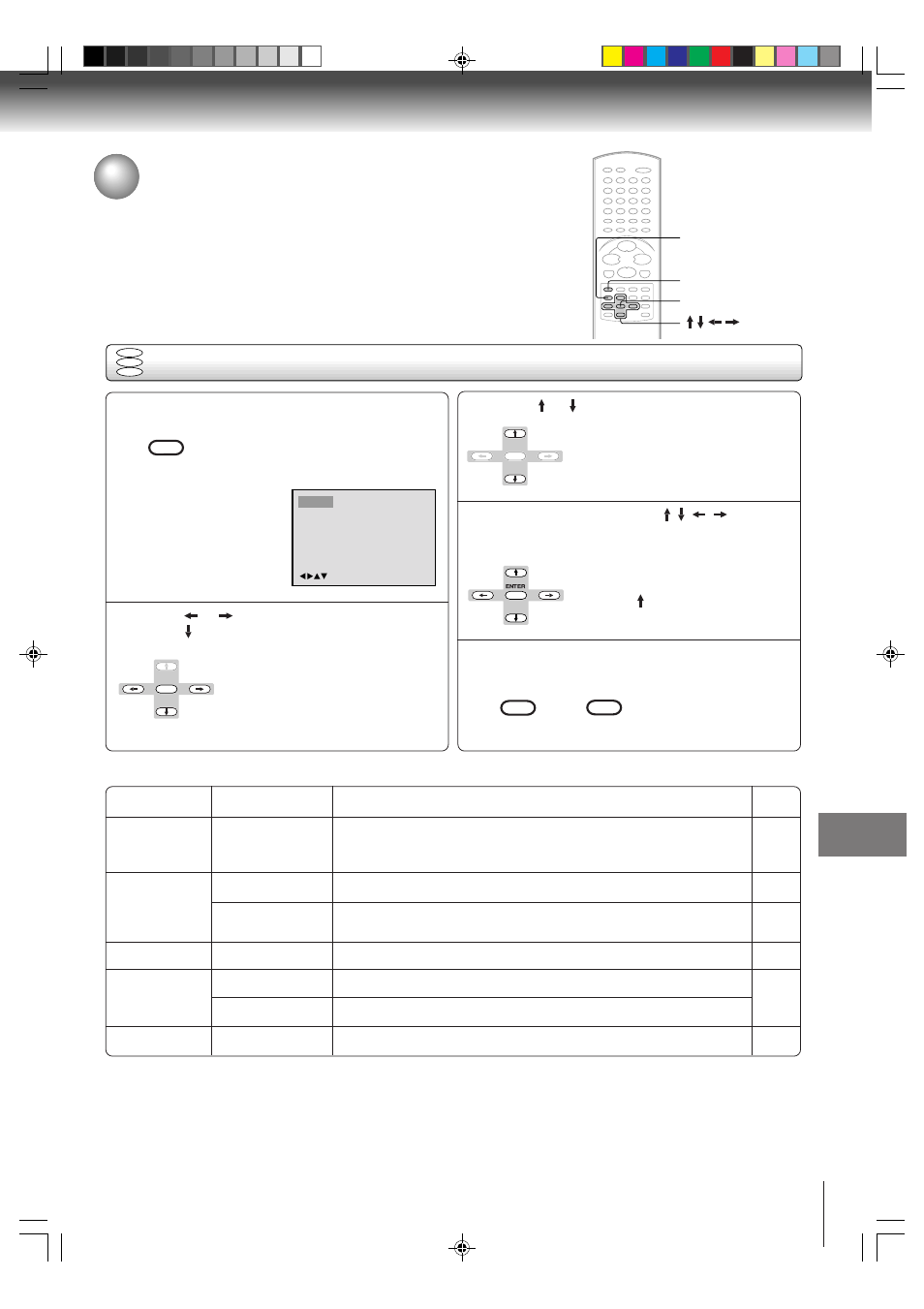 Customizing the function settings, Setting procedure | Toshiba MW20FP3 User Manual | Page 53 / 64