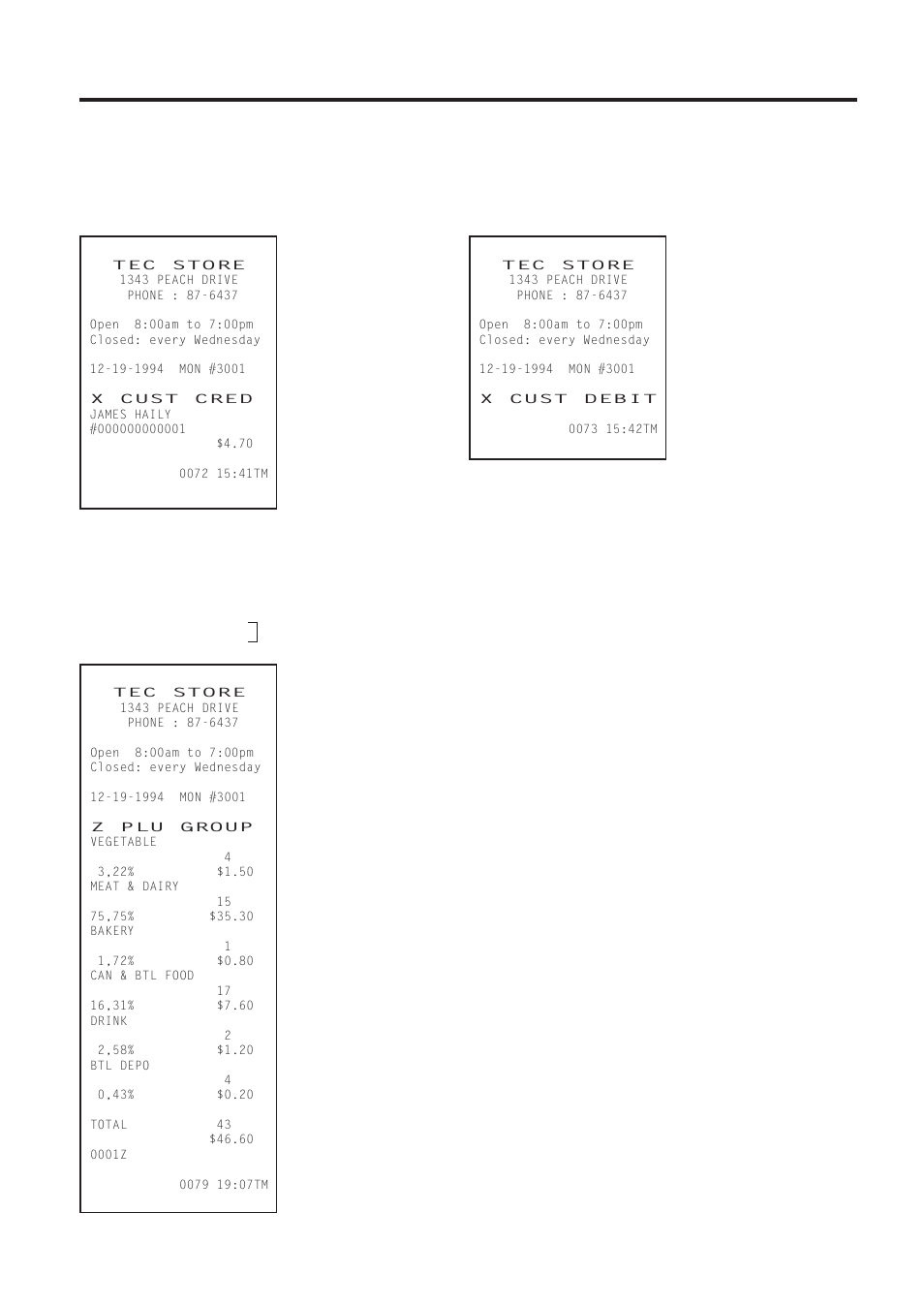Plu group sales read or reset (daily or gt) | Toshiba TEC MA-1450-1 SERIES User Manual | Page 104 / 152