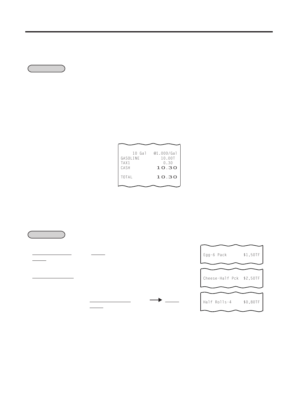 Gasoline entry, Plu entry, 5 gasoline entry | 6 plu entry | Toshiba TEC MA-1450-1 SERIES User Manual | Page 35 / 152