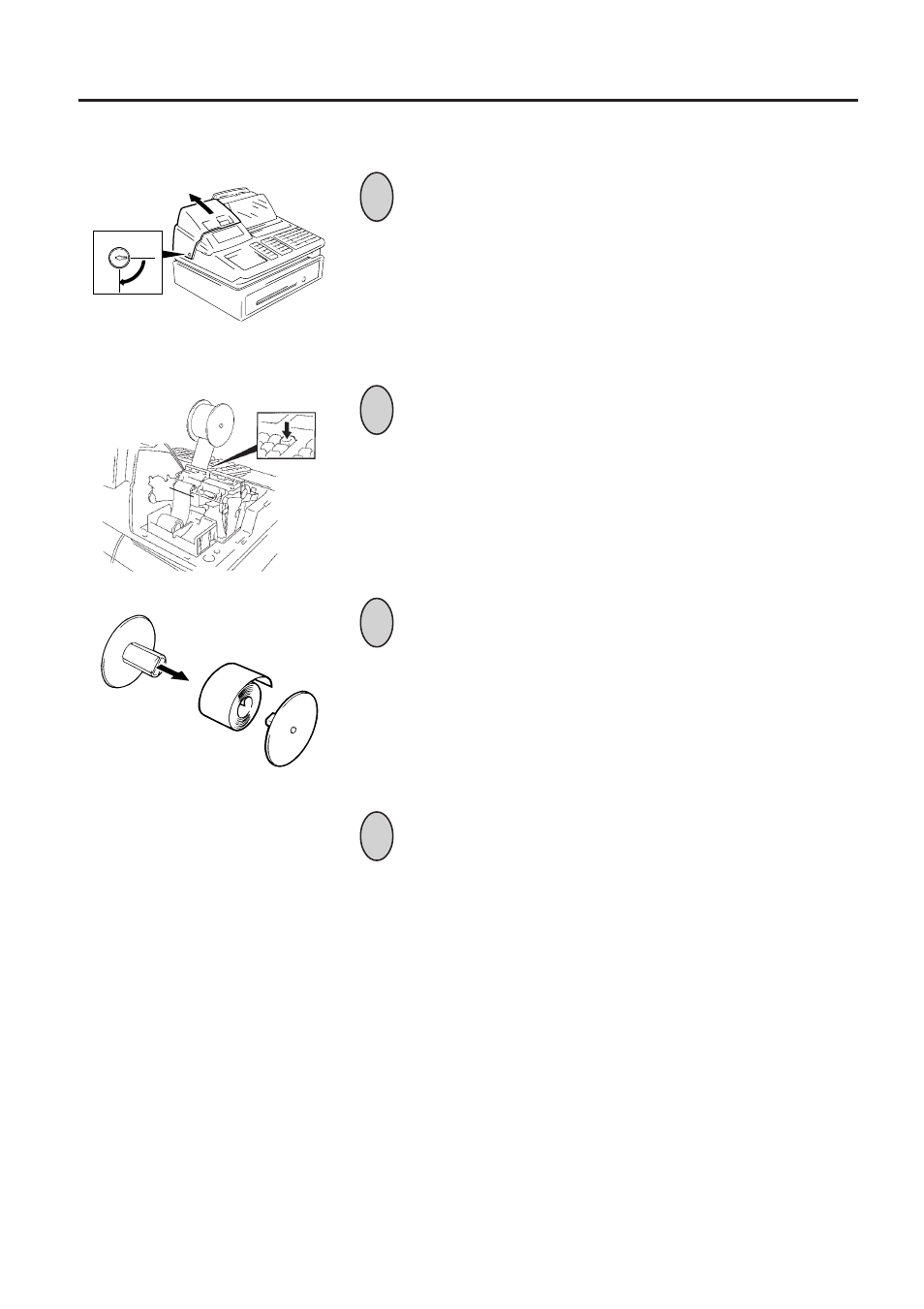 Replacing the journal roll, 2 replacing the journal roll | Toshiba TEC MA-1450-1 SERIES User Manual | Page 72 / 152