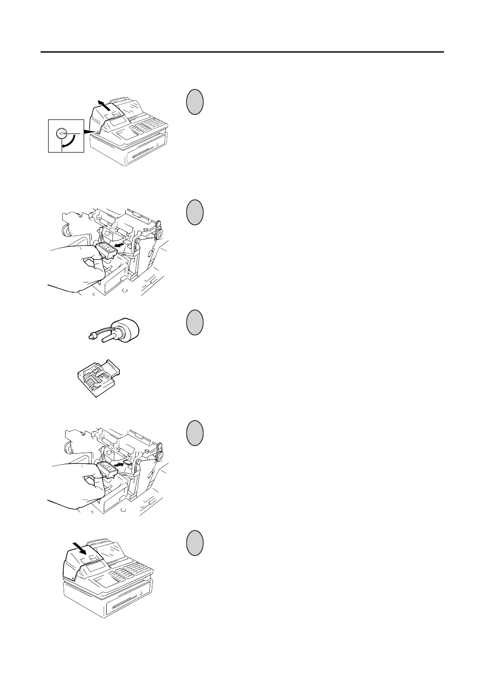 Replenishing ink to the store name stamp | Toshiba TEC MA-1450-1 SERIES User Manual | Page 74 / 152