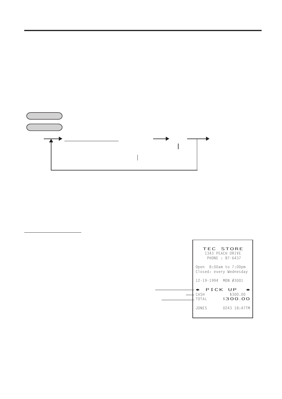 Manager’s own operations in “mgr” mode, Pick up operation, 1 pick up operation | Toshiba TEC MA-1450-1 SERIES User Manual | Page 85 / 152