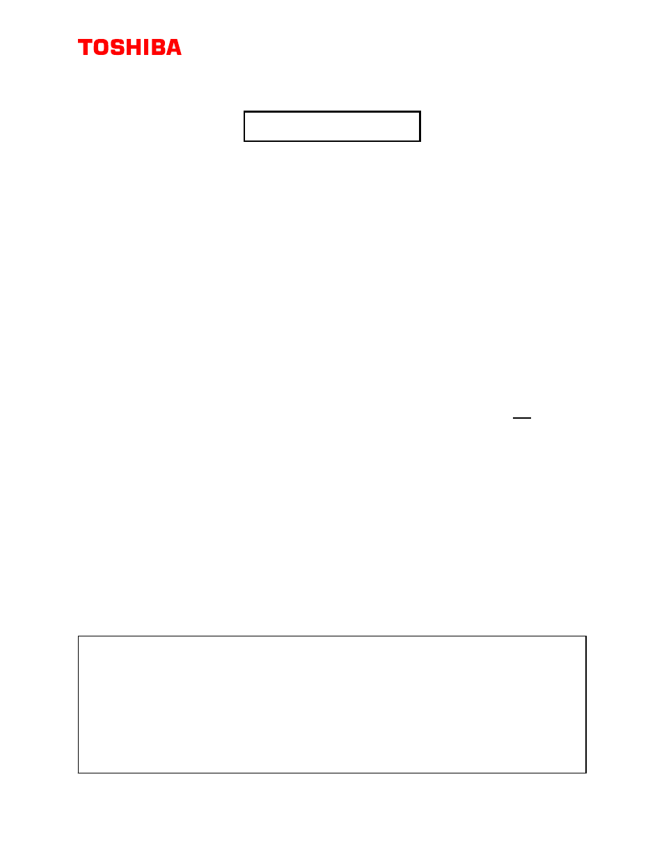 Toshiba TV-GEN-03 User Manual | 21 pages