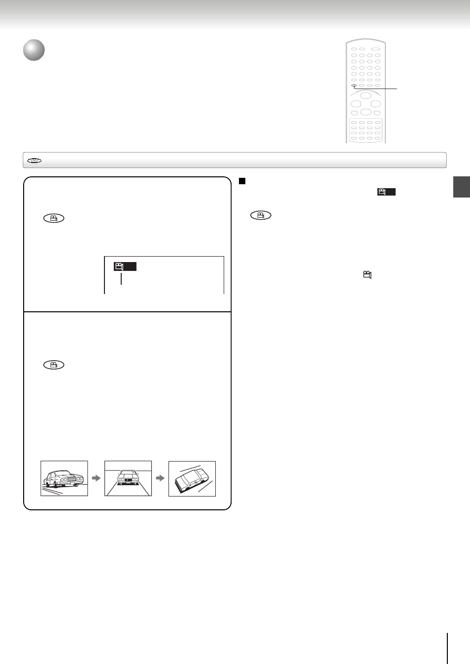 Selecting the camera angle | Toshiba SD-5915SC User Manual | Page 33 / 52