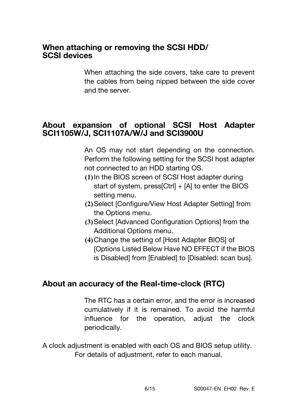 About an accuracy of the real-time-clock (rtc) | Toshiba 510D User Manual | Page 6 / 15