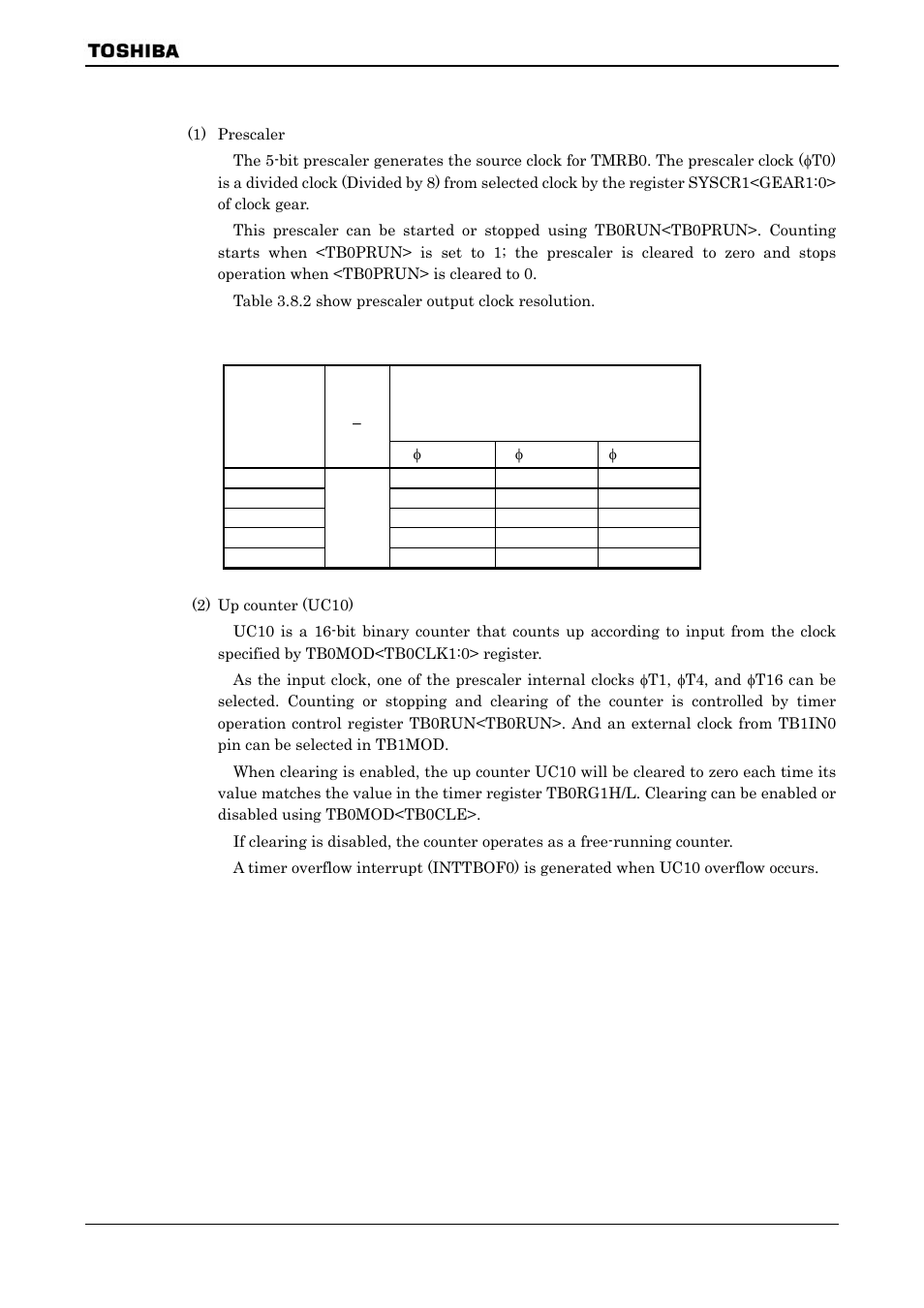 2 operation | Toshiba H1 SERIES TLCS-900 User Manual | Page 125 / 260