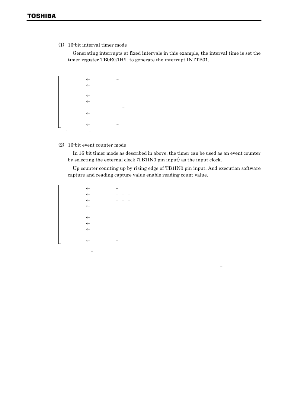 4 operation in each mode | Toshiba H1 SERIES TLCS-900 User Manual | Page 135 / 260