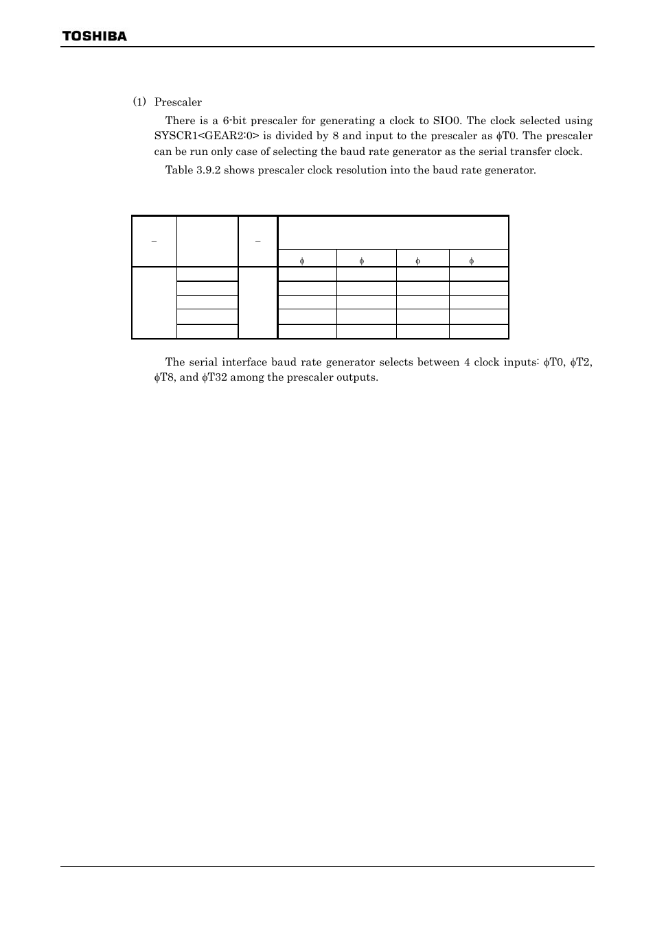 2 operation of each circuit | Toshiba H1 SERIES TLCS-900 User Manual | Page 147 / 260