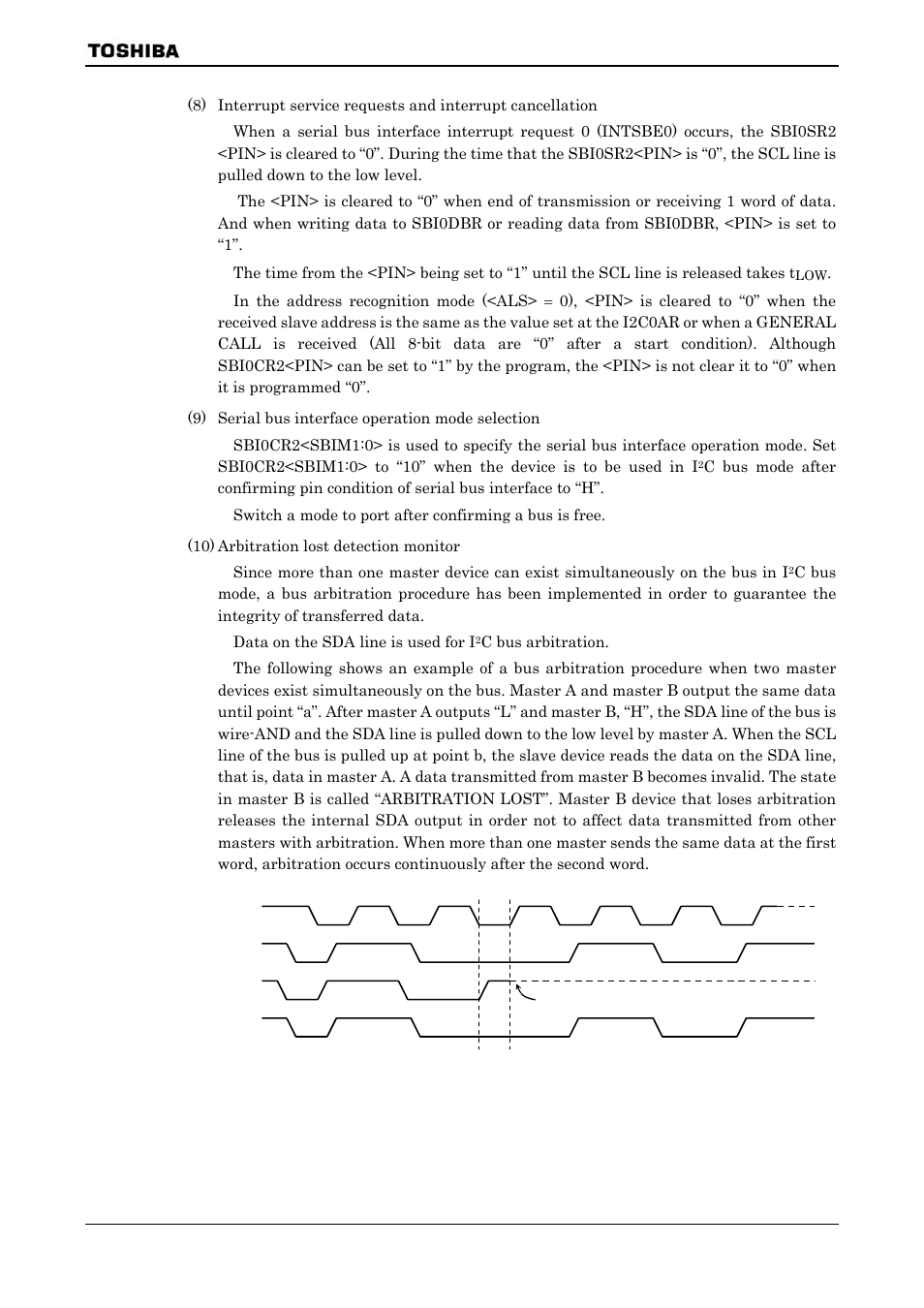 Toshiba H1 SERIES TLCS-900 User Manual | Page 183 / 260