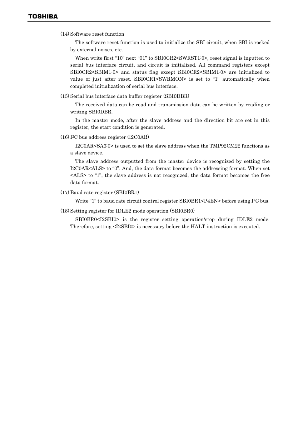 Toshiba H1 SERIES TLCS-900 User Manual | Page 185 / 260