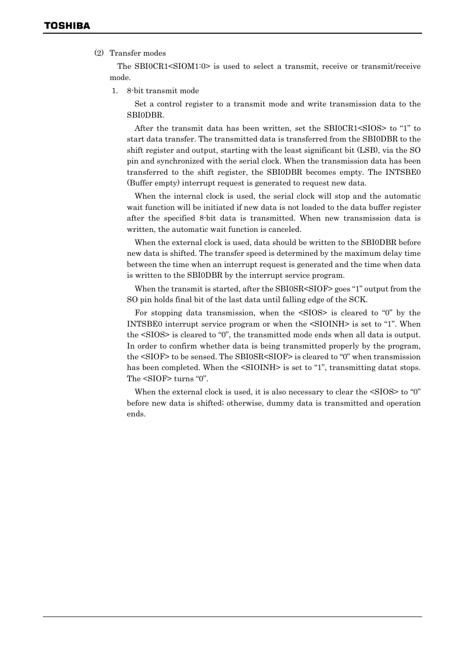 Toshiba H1 SERIES TLCS-900 User Manual | Page 196 / 260